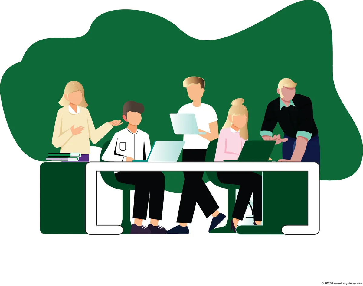 Web Development Illustration